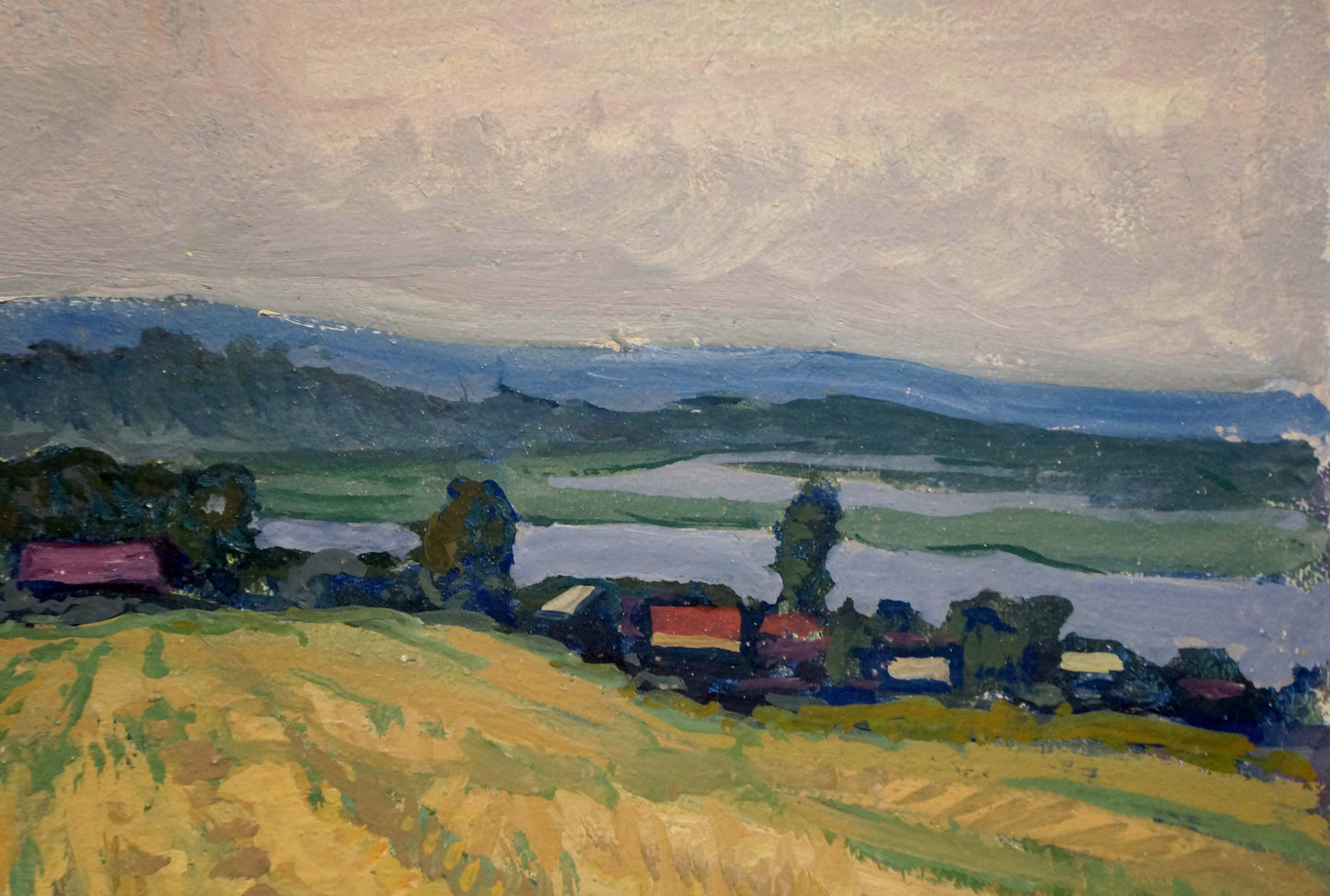 Oil painting Fields Ruban Grigory Savelievich