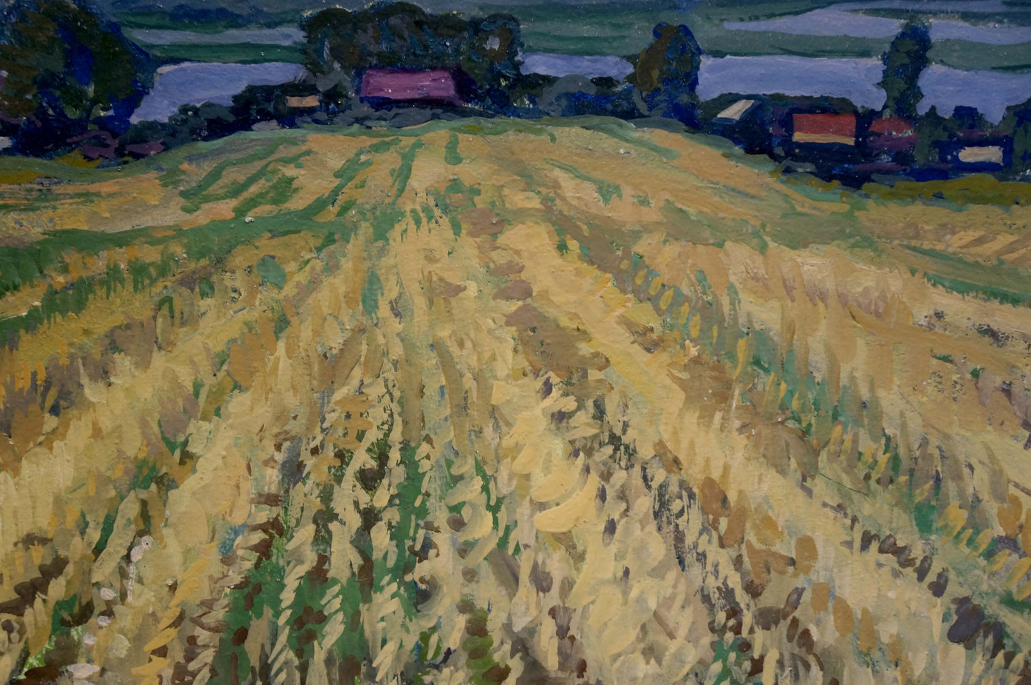 Oil painting Fields Ruban Grigory Savelievich