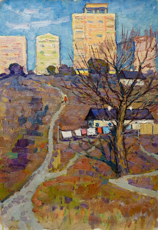 Oil painting Spring Ruban Grigory Savelievich