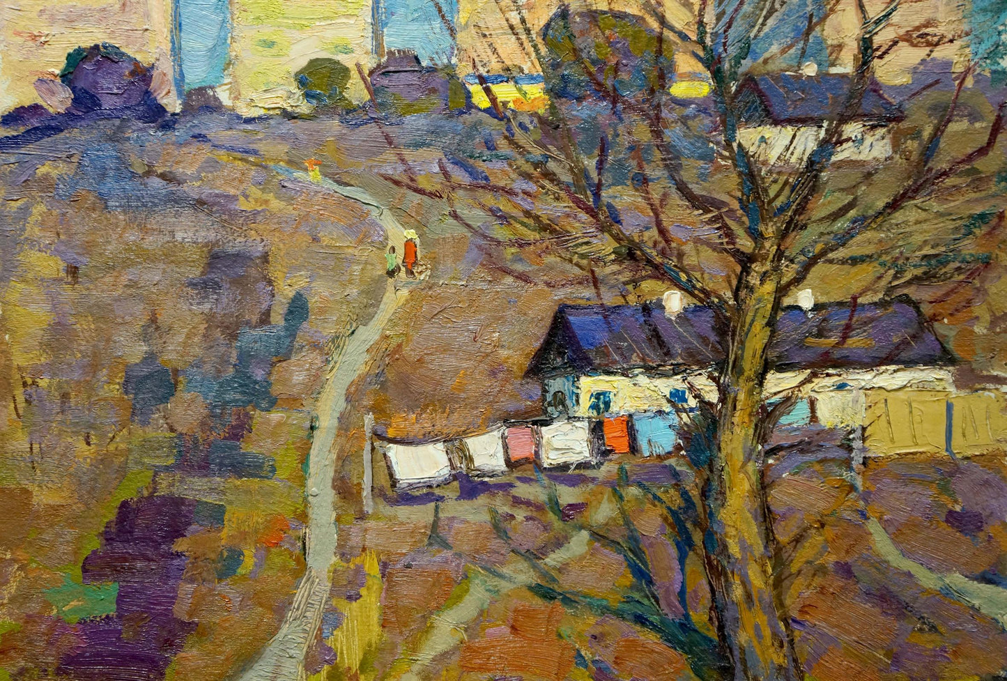 Oil painting Spring Ruban Grigory Savelievich