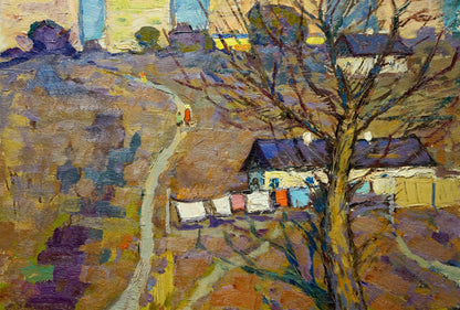 Oil painting Spring Ruban Grigory Savelievich