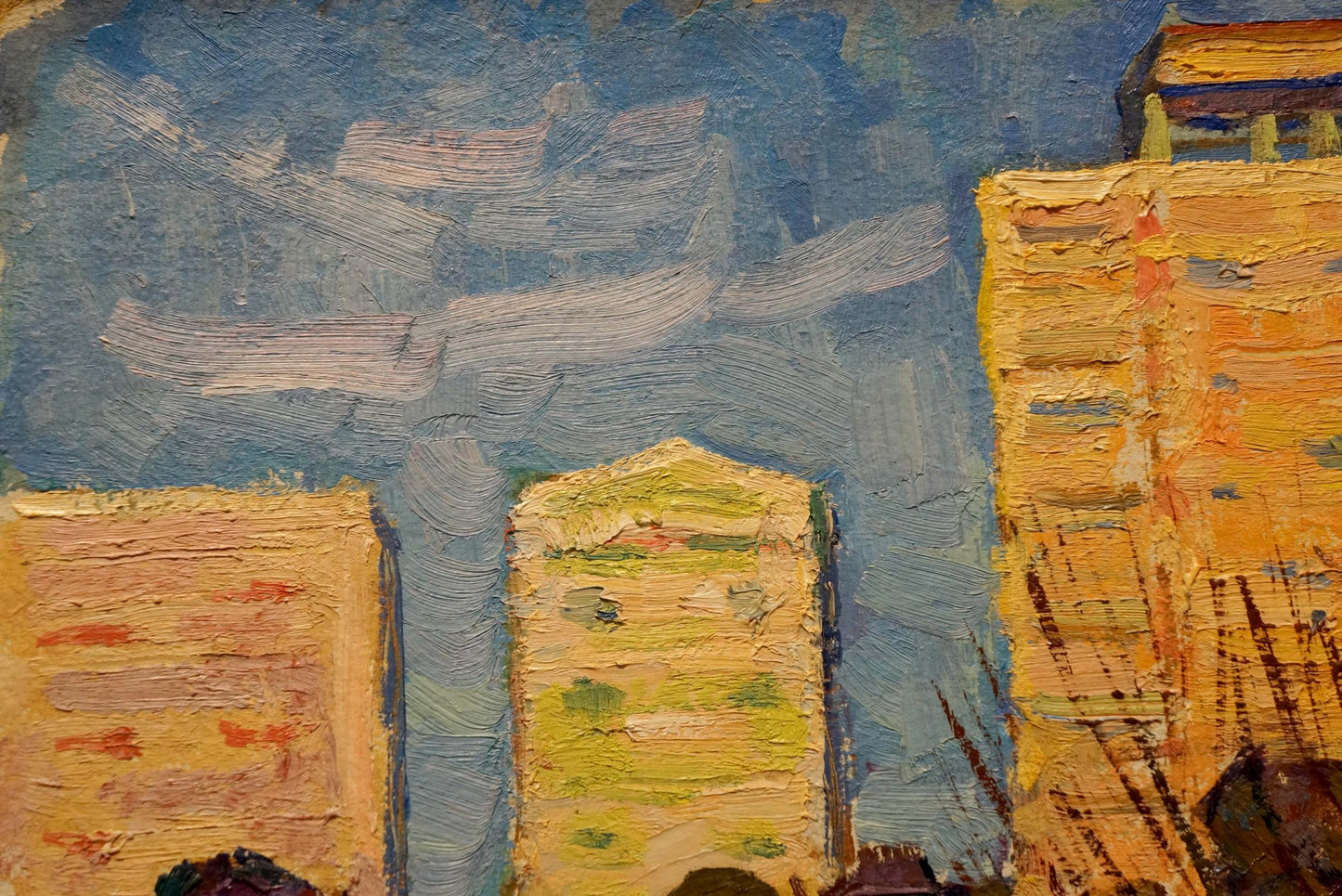 Oil painting Spring Ruban Grigory Savelievich