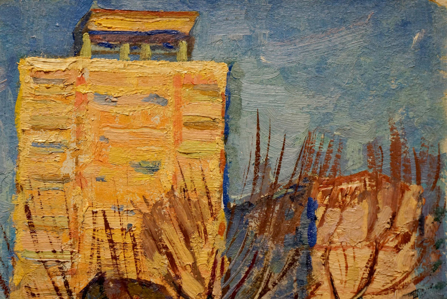 Oil painting Spring Ruban Grigory Savelievich