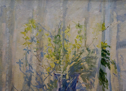 Oil painting Flowers Zinaida Zatsepina