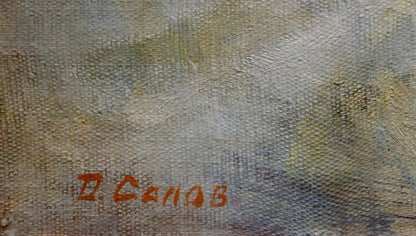 Oil painting Daughter sleeps Dmitry Georgievich Salov