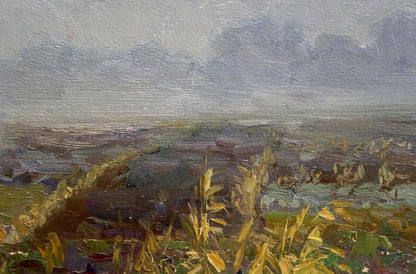 Oil painting Fog Mordovets Andrey Nikitich