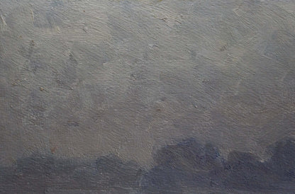 Oil painting Fog Mordovets Andrey Nikitich