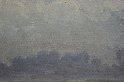 Oil painting Fog Mordovets Andrey Nikitich