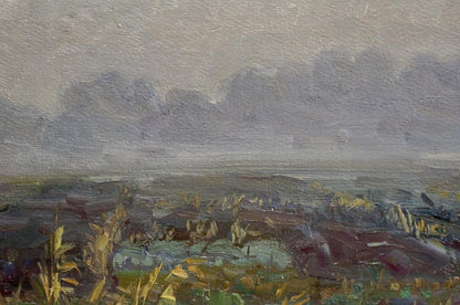 Oil painting Fog Mordovets Andrey Nikitich