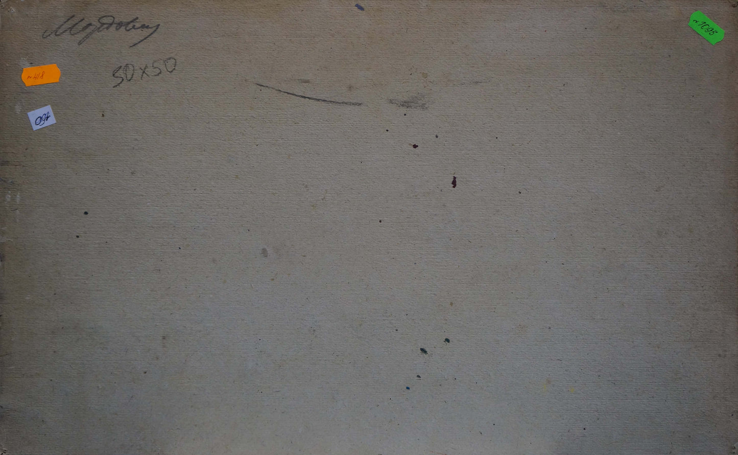 Oil painting Fog Mordovets Andrey Nikitich