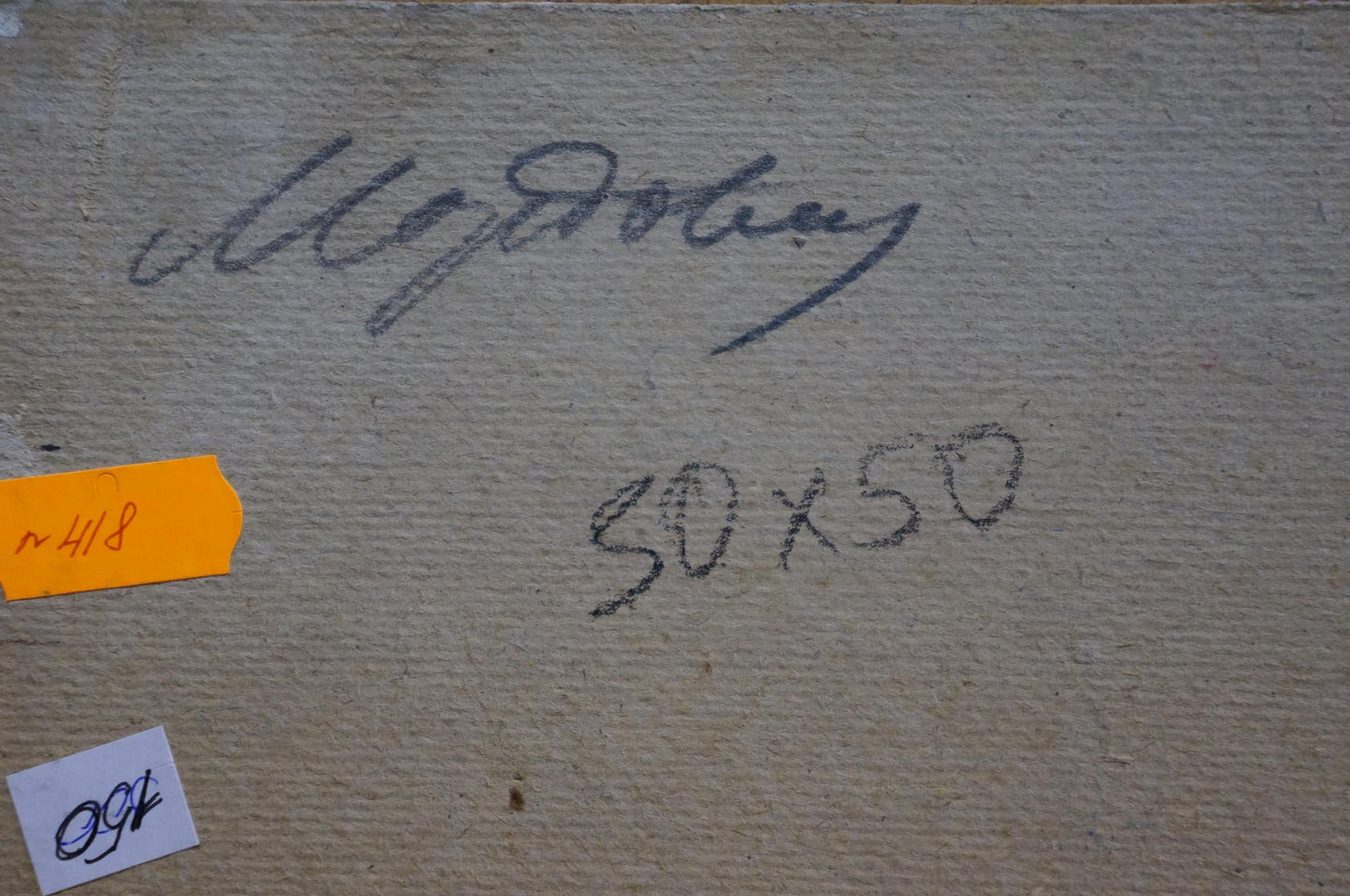 Oil painting Fog Mordovets Andrey Nikitich