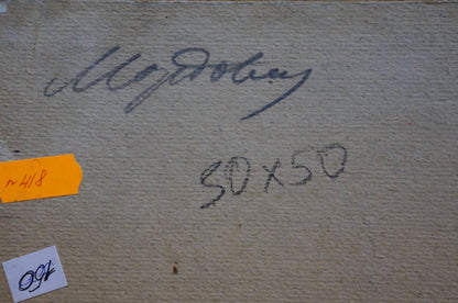 Oil painting Fog Mordovets Andrey Nikitich