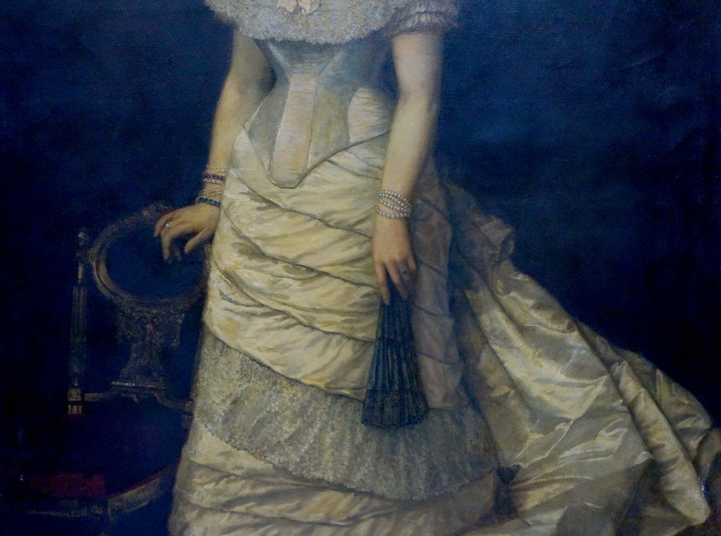 Oil painting Woman portrait Leman Nikolay Adolfovich