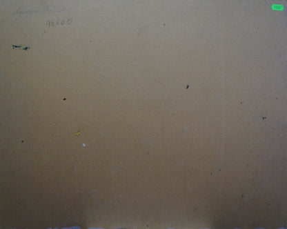 Oil painting It's a nasty day Kolosovsky Georgy Sergeevich