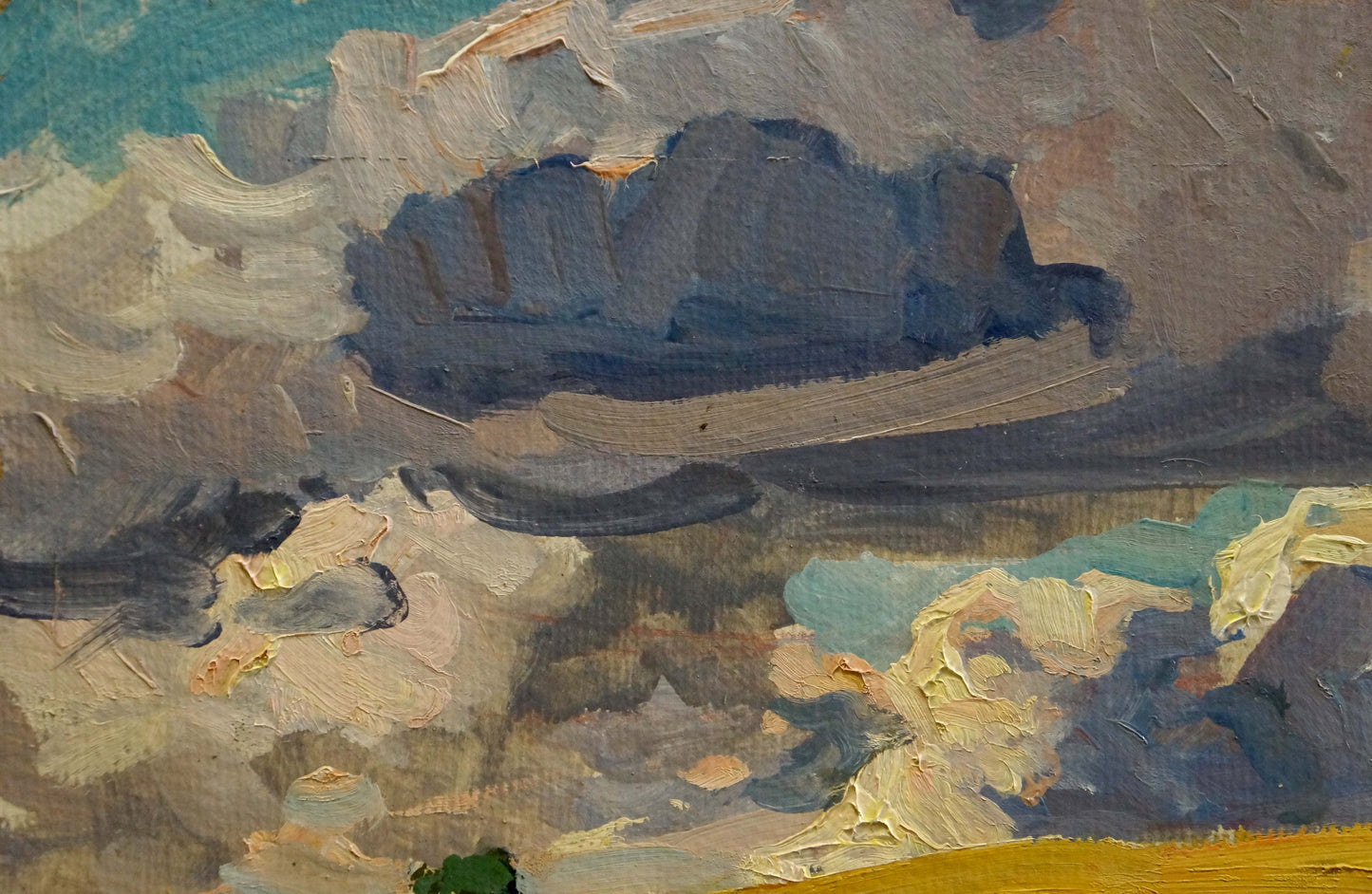 Oil painting Before the rain Kolosovsky Georgy Sergeevich