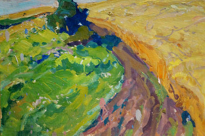 Oil painting Before the rain Kolosovsky Georgy Sergeevich