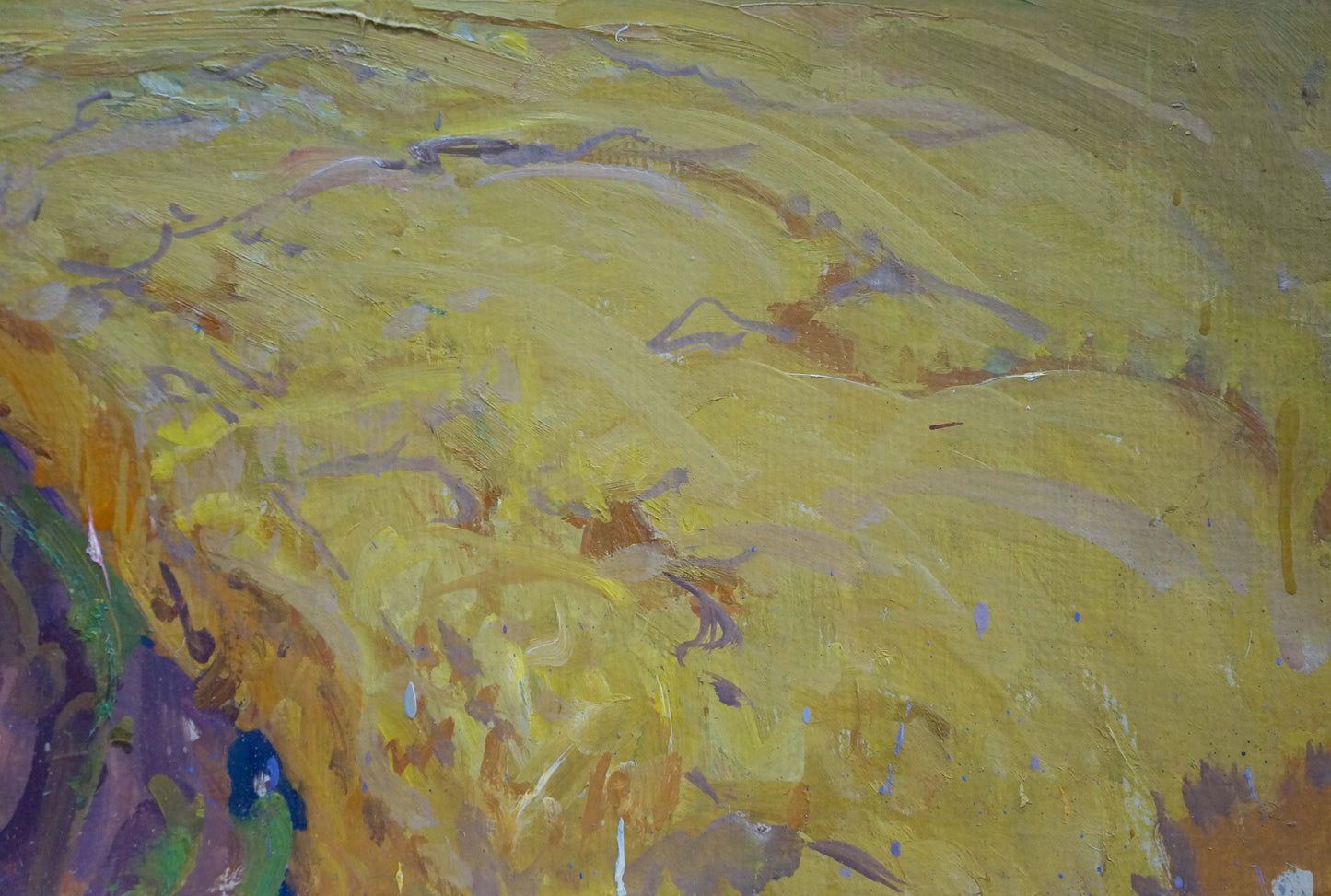 Oil painting Before the rain Kolosovsky Georgy Sergeevich