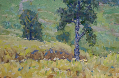 Oil painting After the rain Kolosovsky Georgy Sergeevich