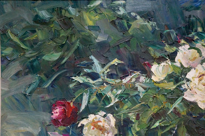 Oil painting Peonies Shapovalov Anatoly Gavrilovich
