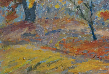 Oil painting Oak trees Petrashevsky Stanislav Vasilievich