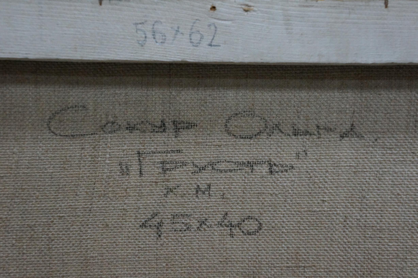 Abstract oil painting Sadness Sokur Olga