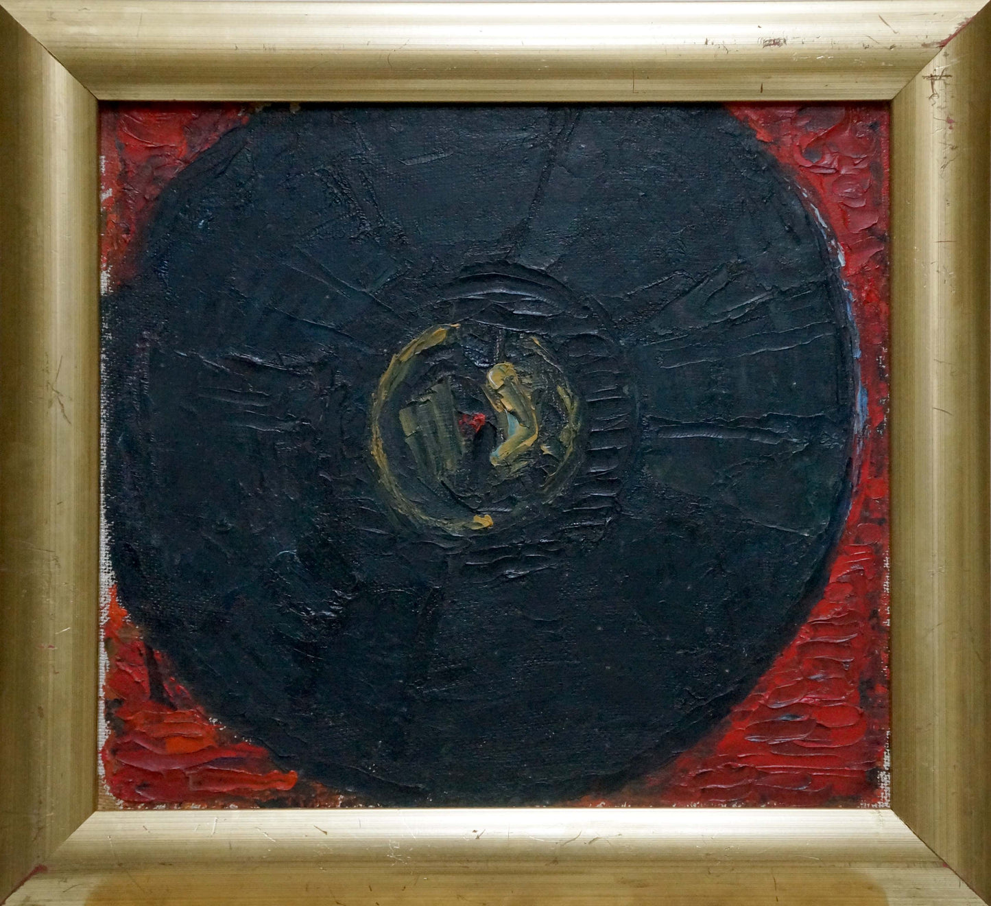 Abstract oil painting Center of the universe Mazur Vasily Fedorovich