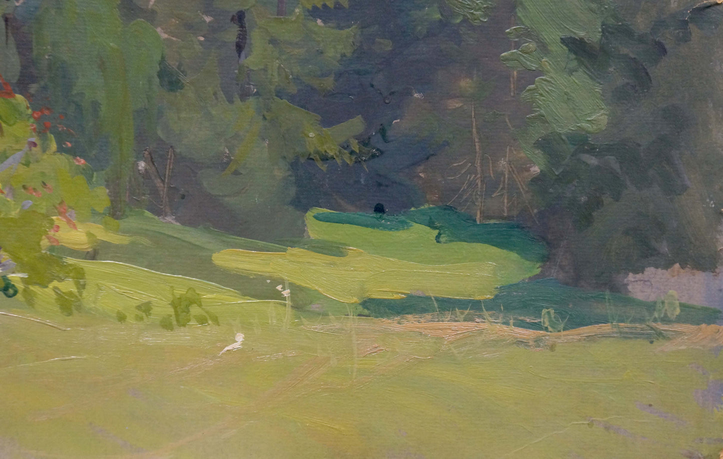 Oil painting Mountain landscape Fomin Anatoly Nikiforovich
