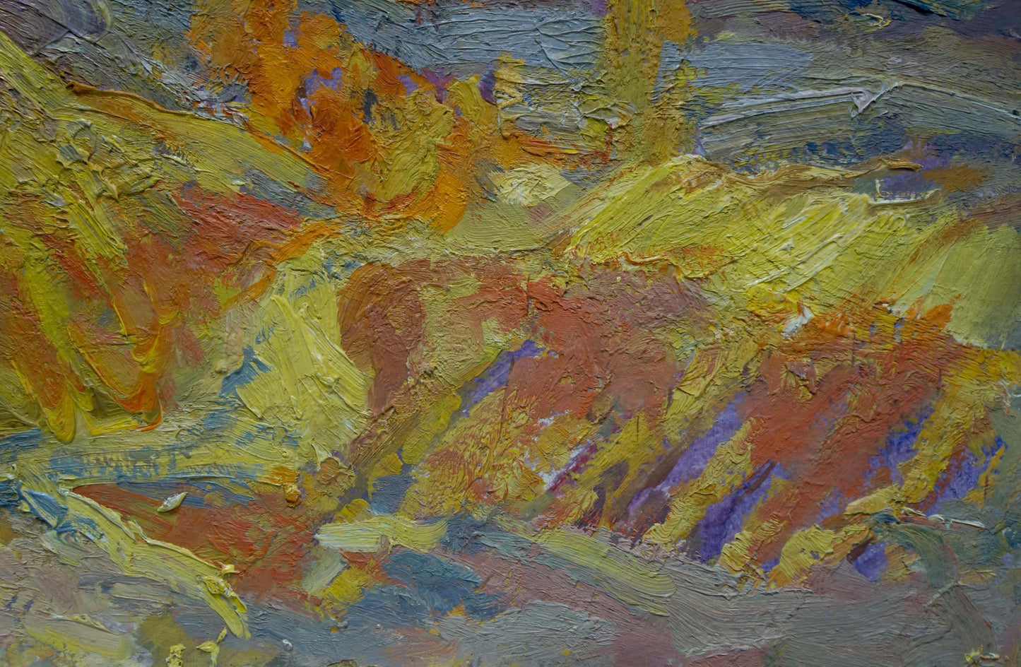 Oil painting Vineyards Babentsov Victor Vladimirovich