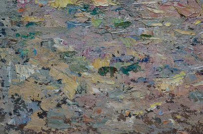 Oil painting Garden Sheludko Leonid Nikolaevich