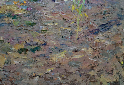 Oil painting Garden Sheludko Leonid Nikolaevich