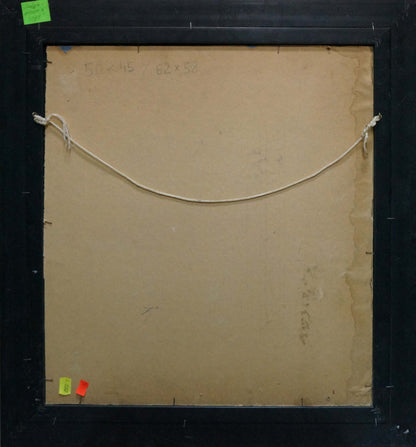 Oil painting House landscape Gantman Moses Faybovich