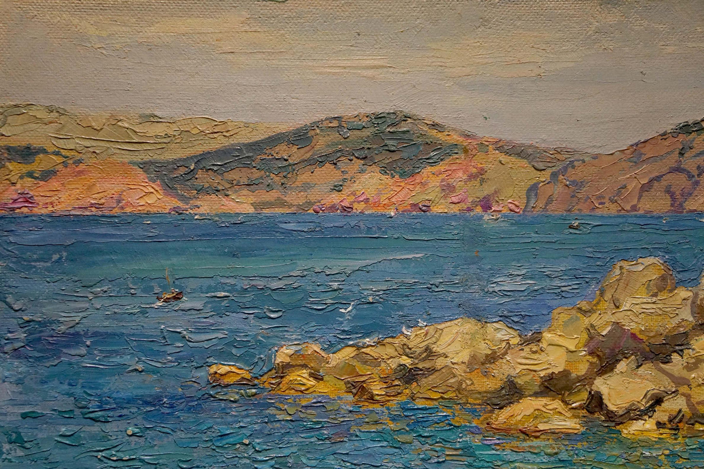 Oil painting Sea Chegodar Vasily Dmitrievich