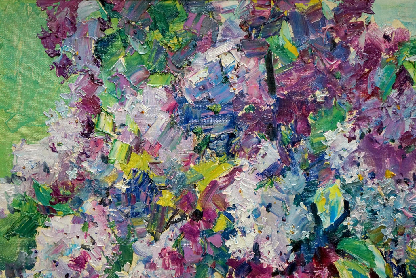 Oil painting Lilac Polyakova Lyudmila Valentinovna