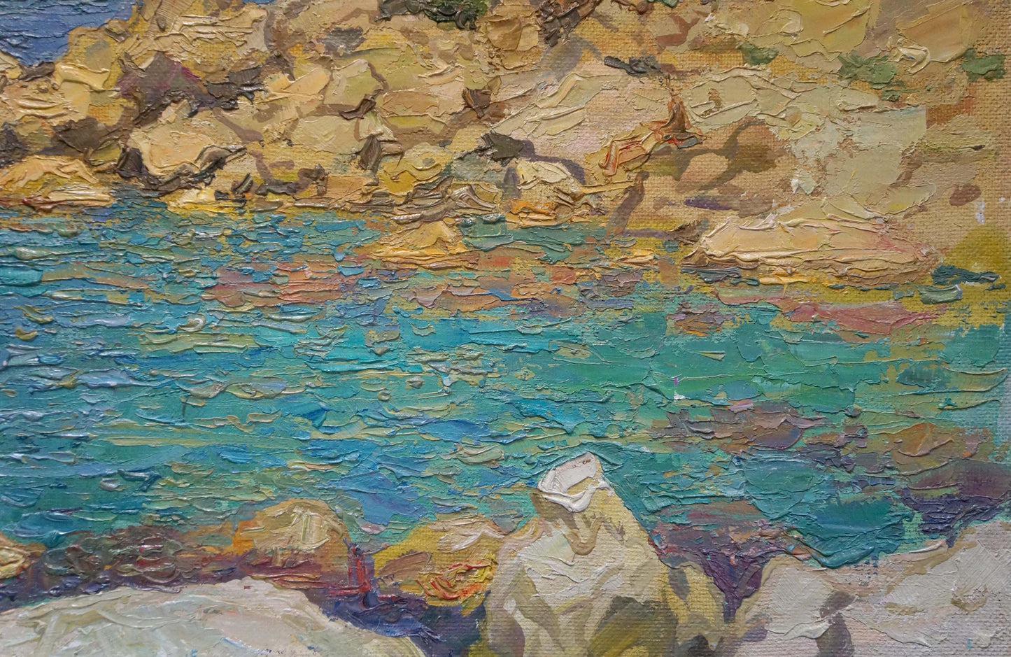 Oil painting Sea Chegodar Vasily Dmitrievich