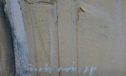 Oil painting Beachfront Location