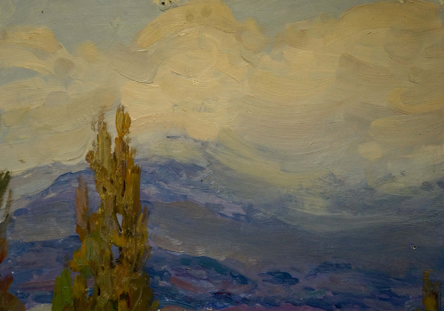 Oil painting Road to the mountains Kisil Grigory Alekseevich