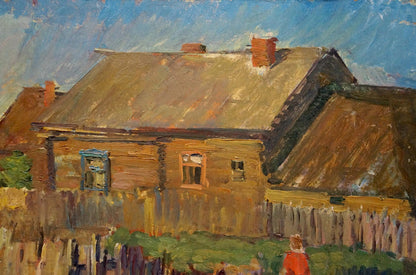 Oil painting Evening Baumeister Oleg Viktorovich