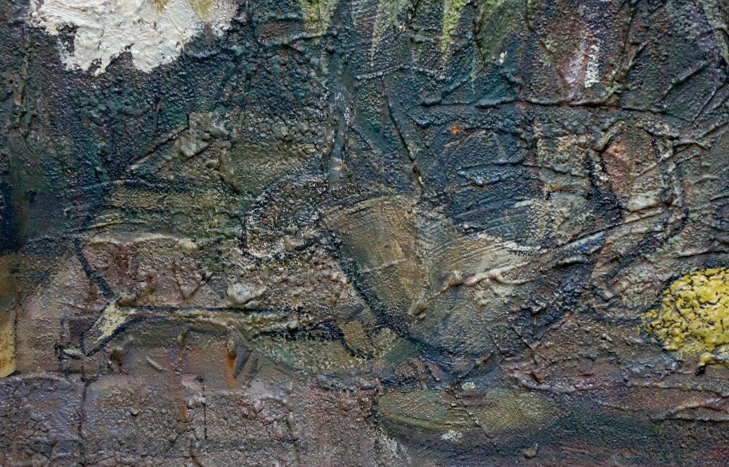 Y. V. Derzhavin's oil painting of flowers