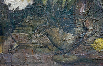 Y. V. Derzhavin's oil painting of flowers