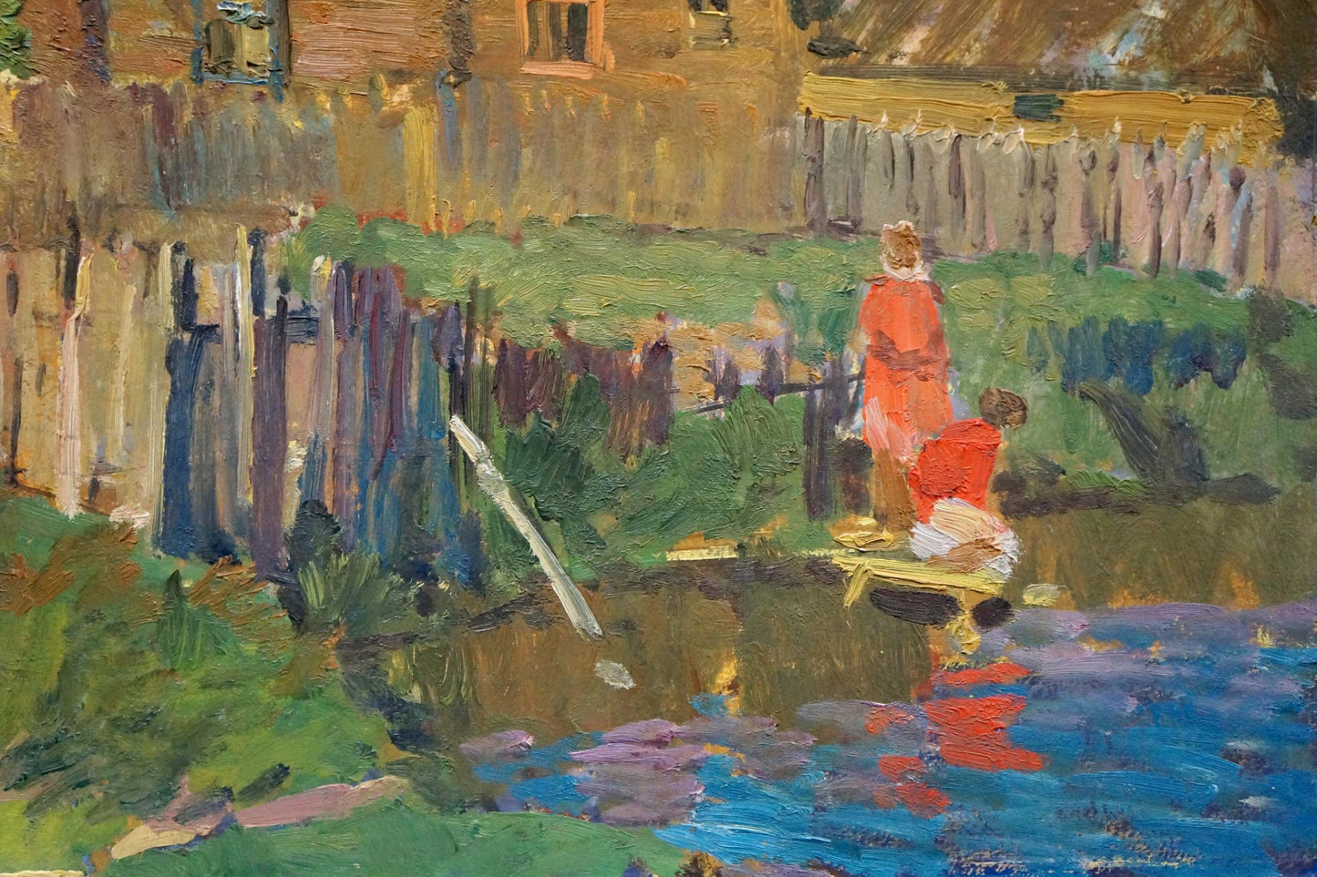 Oil painting Evening Baumeister Oleg Viktorovich