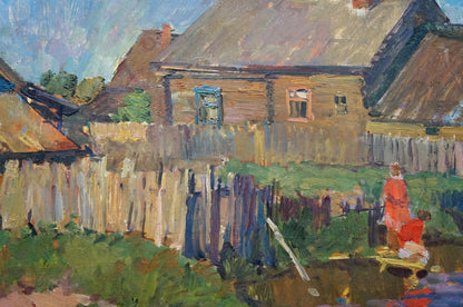 Oil painting Evening Baumeister Oleg Viktorovich