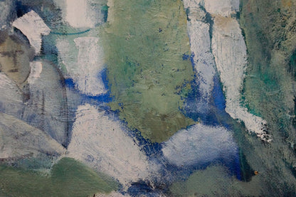 Oil painting Portrait of a football team Afanasiev Vladimir Nikolaevich