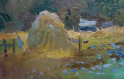 Oil painting Autumn Forestscape Unknown artist