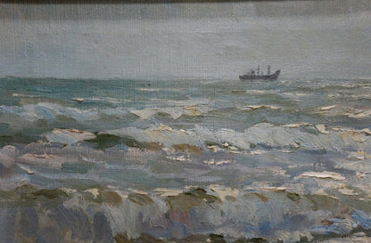 Oil painting Seascape Zatsepina Zinaida Ilyinichna