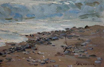 Oil painting Seascape Zatsepina Zinaida Ilyinichna