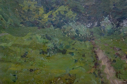 Oil painting Road to the forest Kolosovsky Georgy Sergeevich