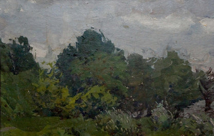 Oil painting Road to the forest Kolosovsky Georgy Sergeevich