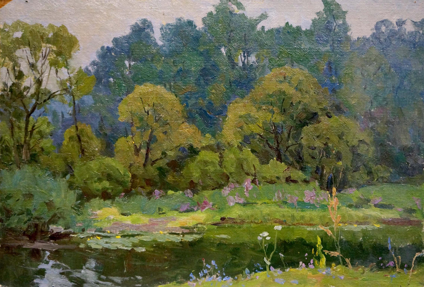 Oil painting Natural landscape Kalatsyuk Yakov Alekseevich