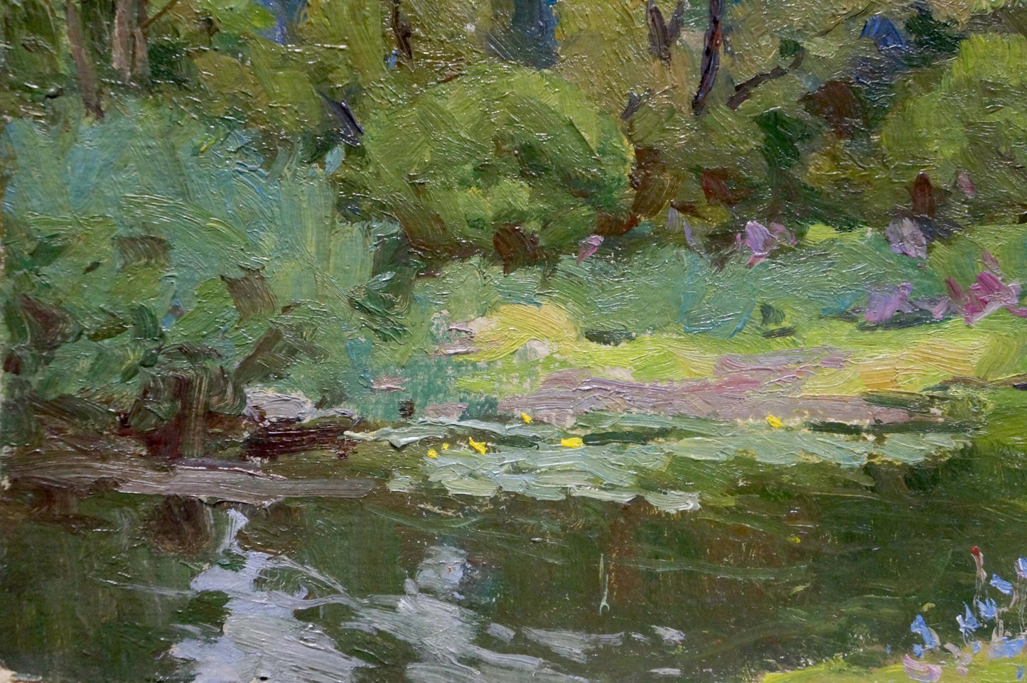 Oil painting Natural landscape Kalatsyuk Yakov Alekseevich