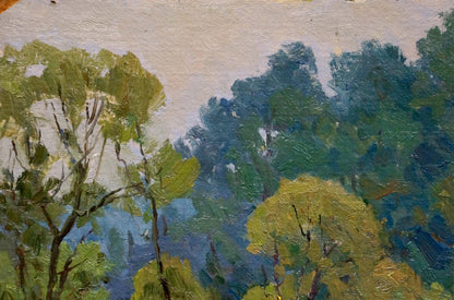 Oil painting Natural landscape Kalatsyuk Yakov Alekseevich